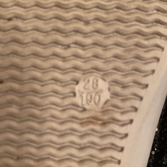 BBNIUNIU QIQILE BBNN Made in China glitter sneakers good condition size 28/190 - Picture 9 of 13